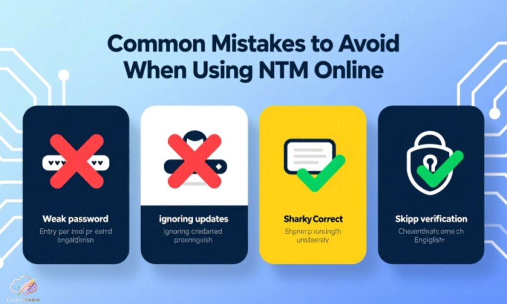 Common Mistakes to Avoid When Using NTM Online