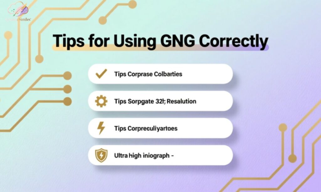 tips-for-using-gng-correctly