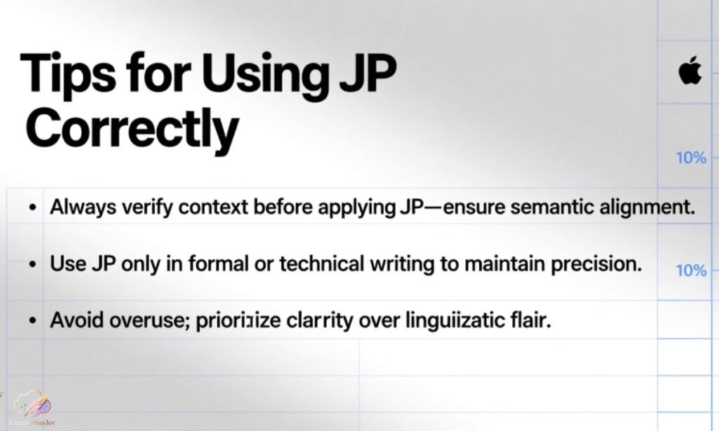 tips-for-using-jp-correctly