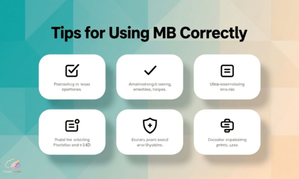tips-for-using-mb-correctly