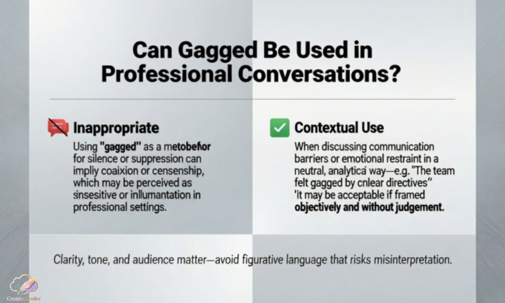 can-gagged-be-used-in-professional-conversations
