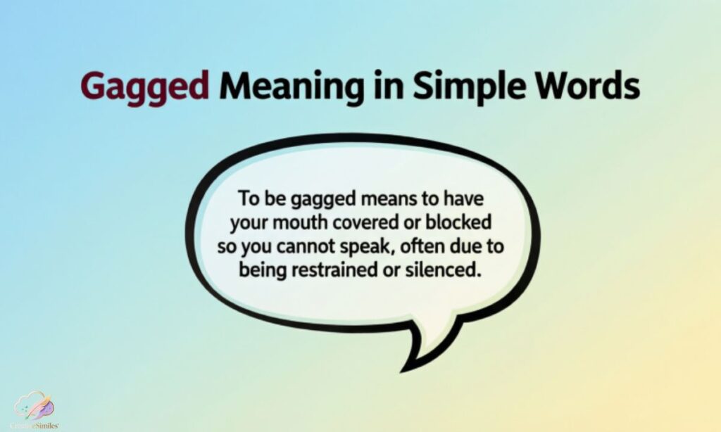 gagged-meaning-in-simple-words