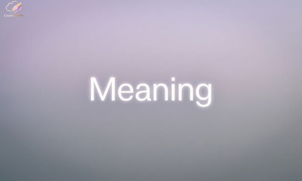 meaning